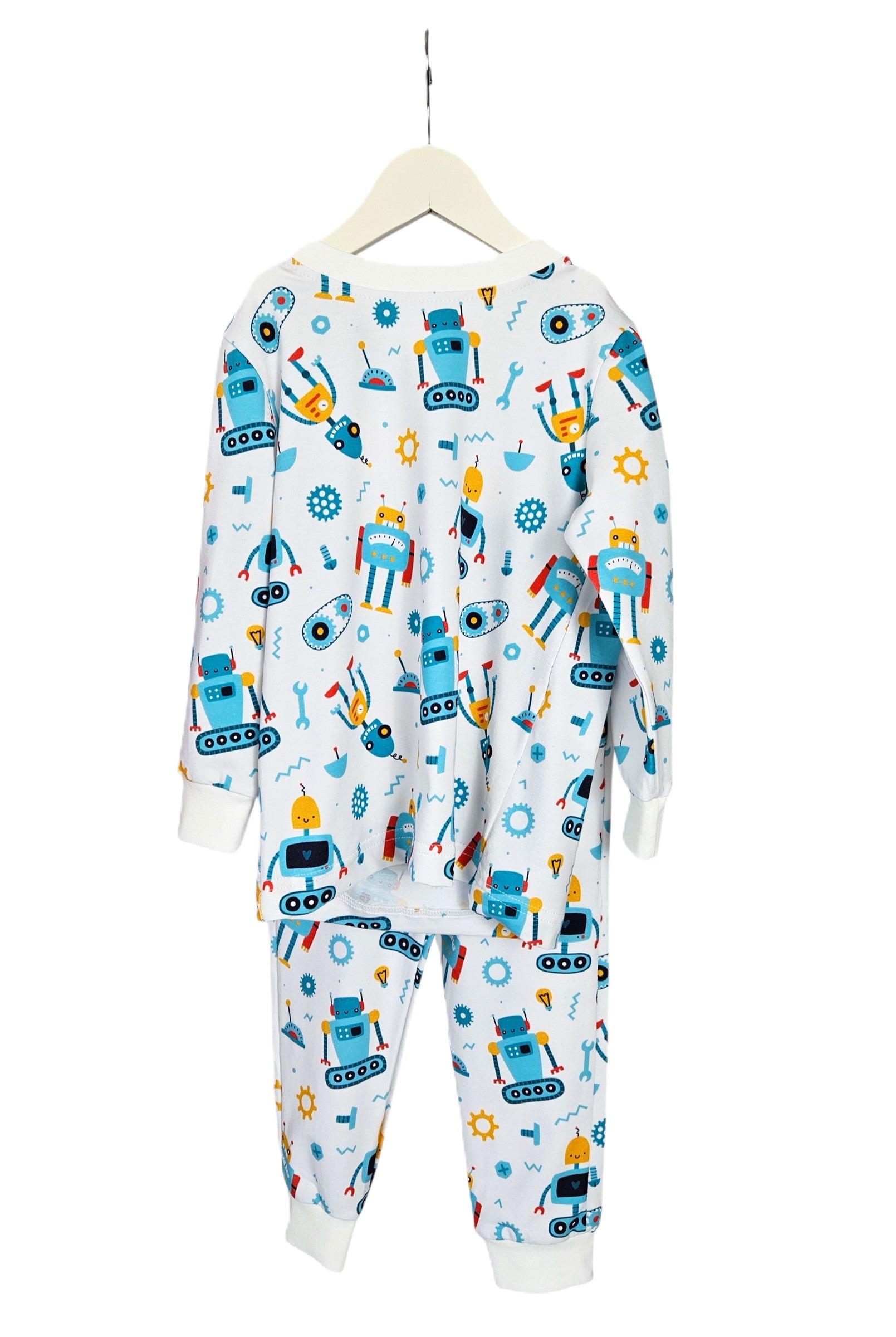 Boys’ Pyjamas – Robots (Gentle Touch)