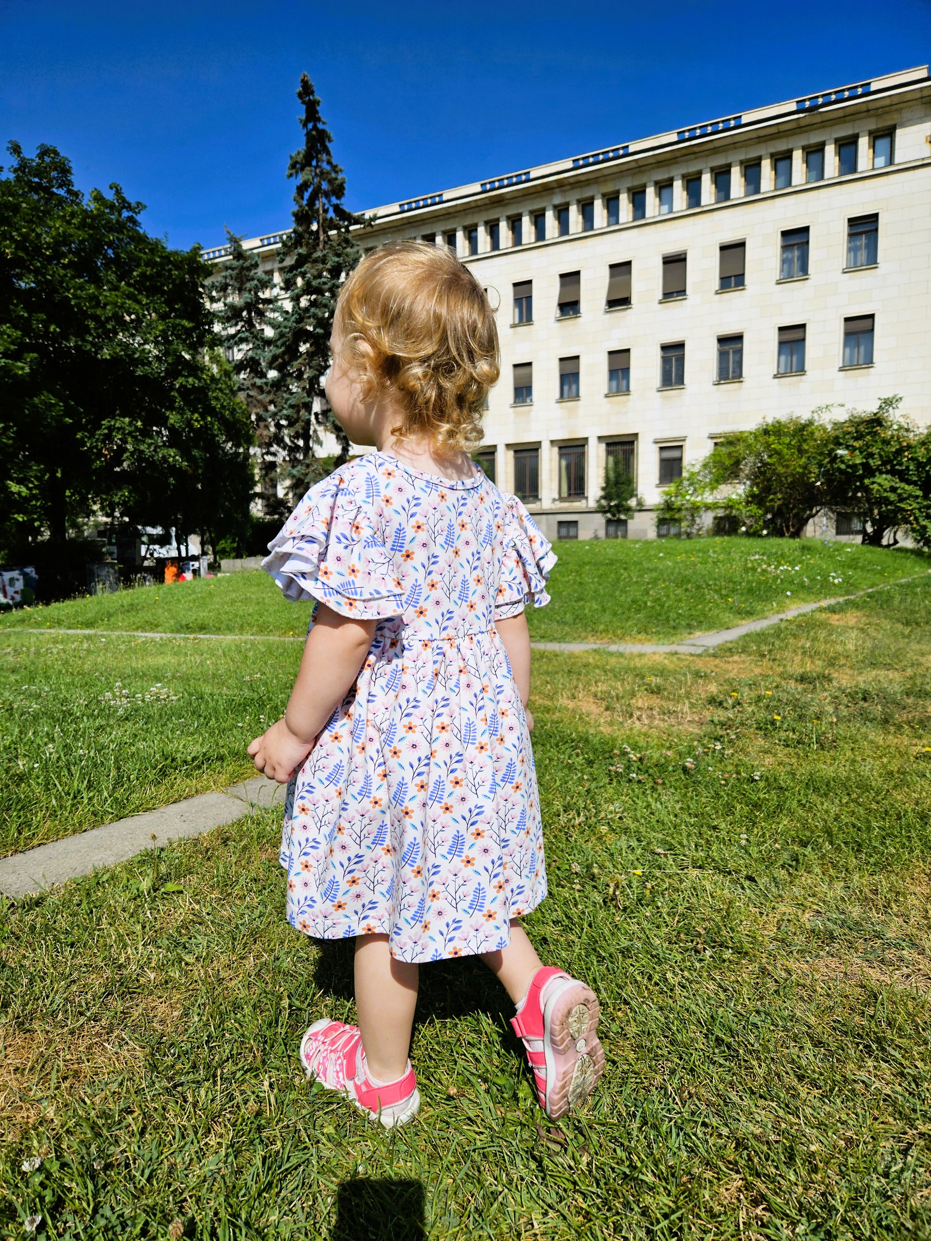 GentleTouch "Blossom & Twirl" Girls’ Dress