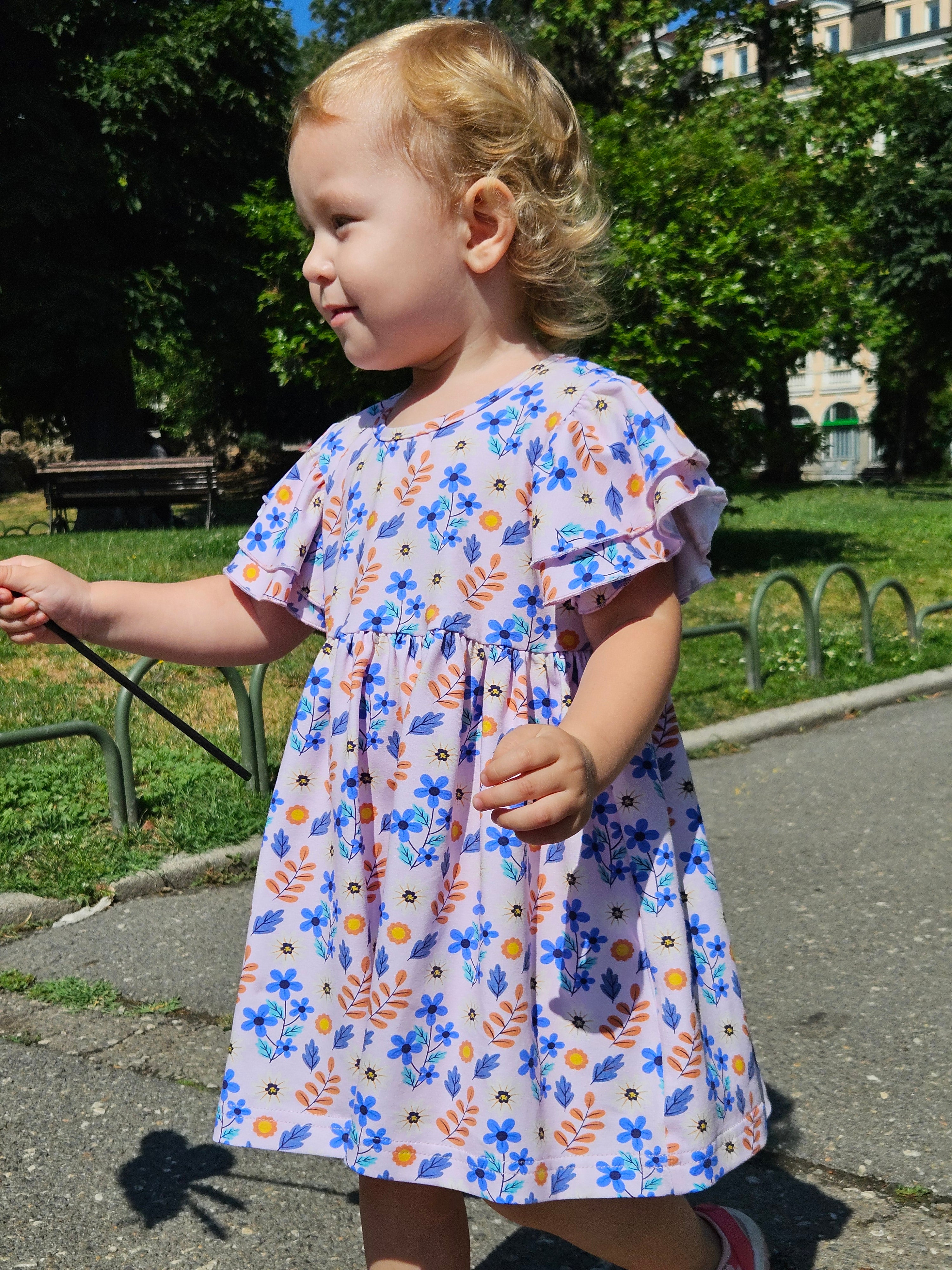 GentleTouch "Floral Daydream" Girls’ Dress