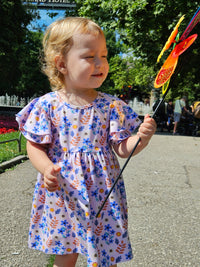 GentleTouch "Floral Daydream" Girls’ Dress