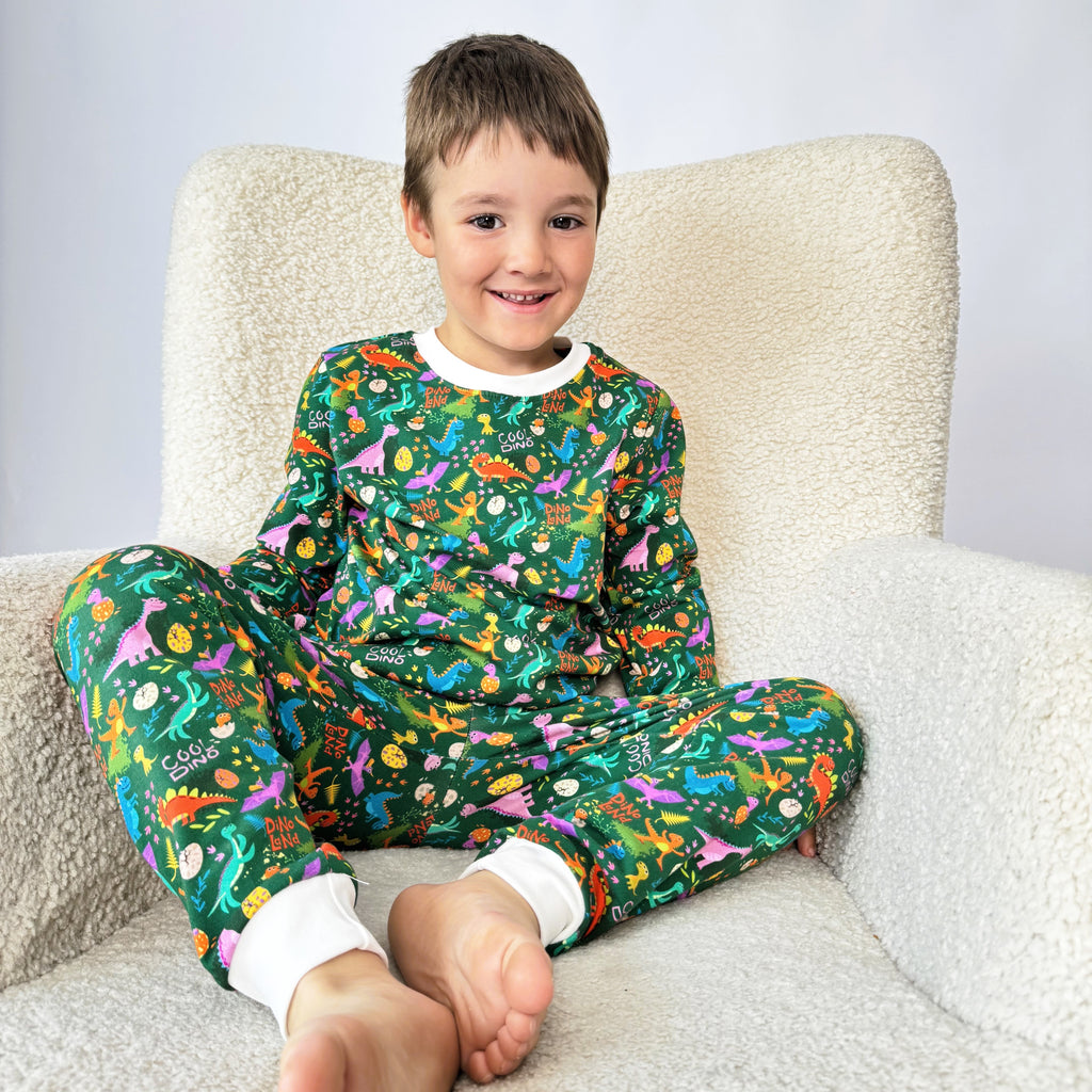 Boys’ Pyjamas – Dino (Gentle Touch)