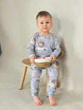 Baby Romper with Zipper "Cars" ( Gentle Touch fabric)
