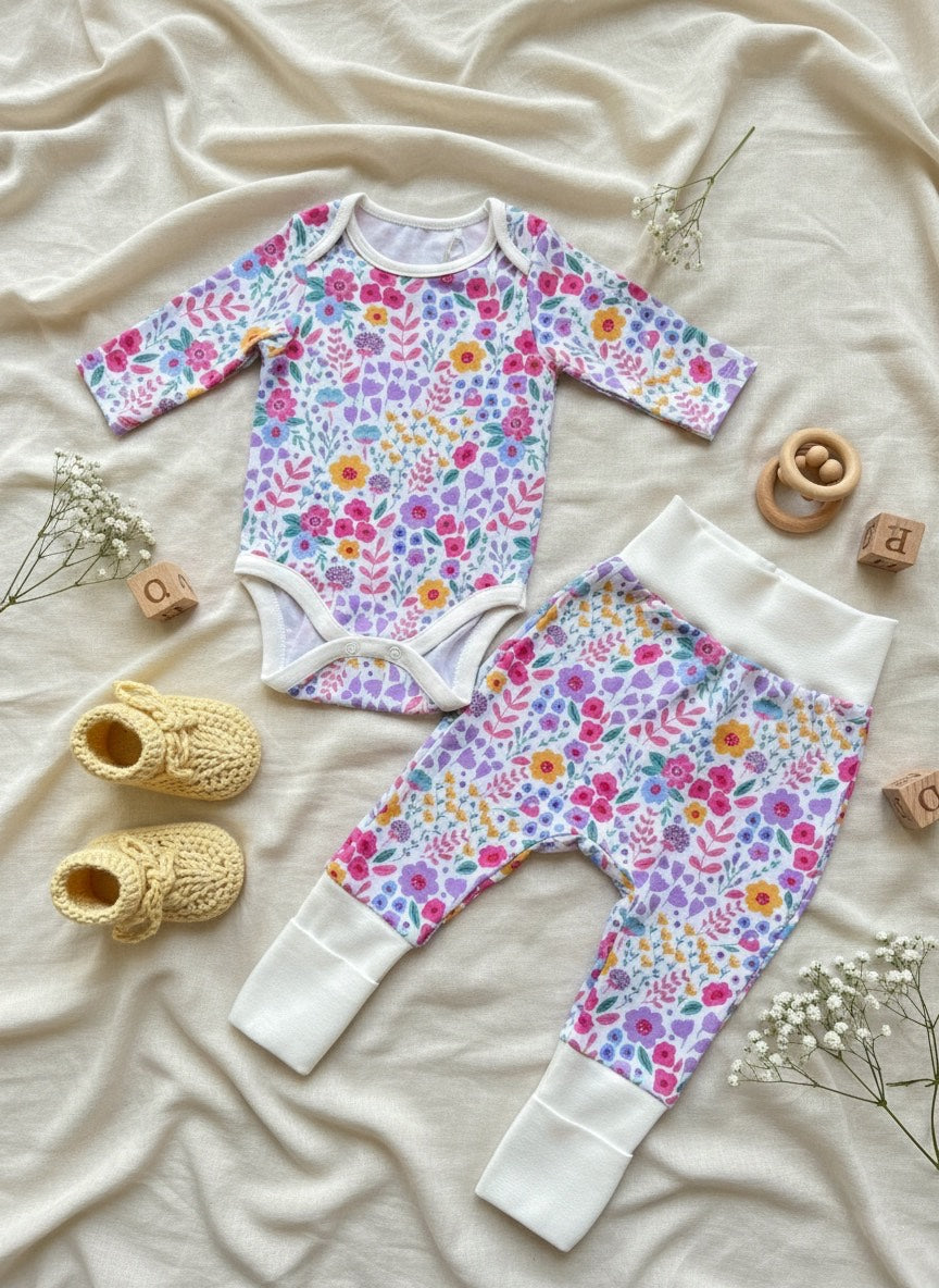 Baby Set "Spring" (Gentle Touch fabric)