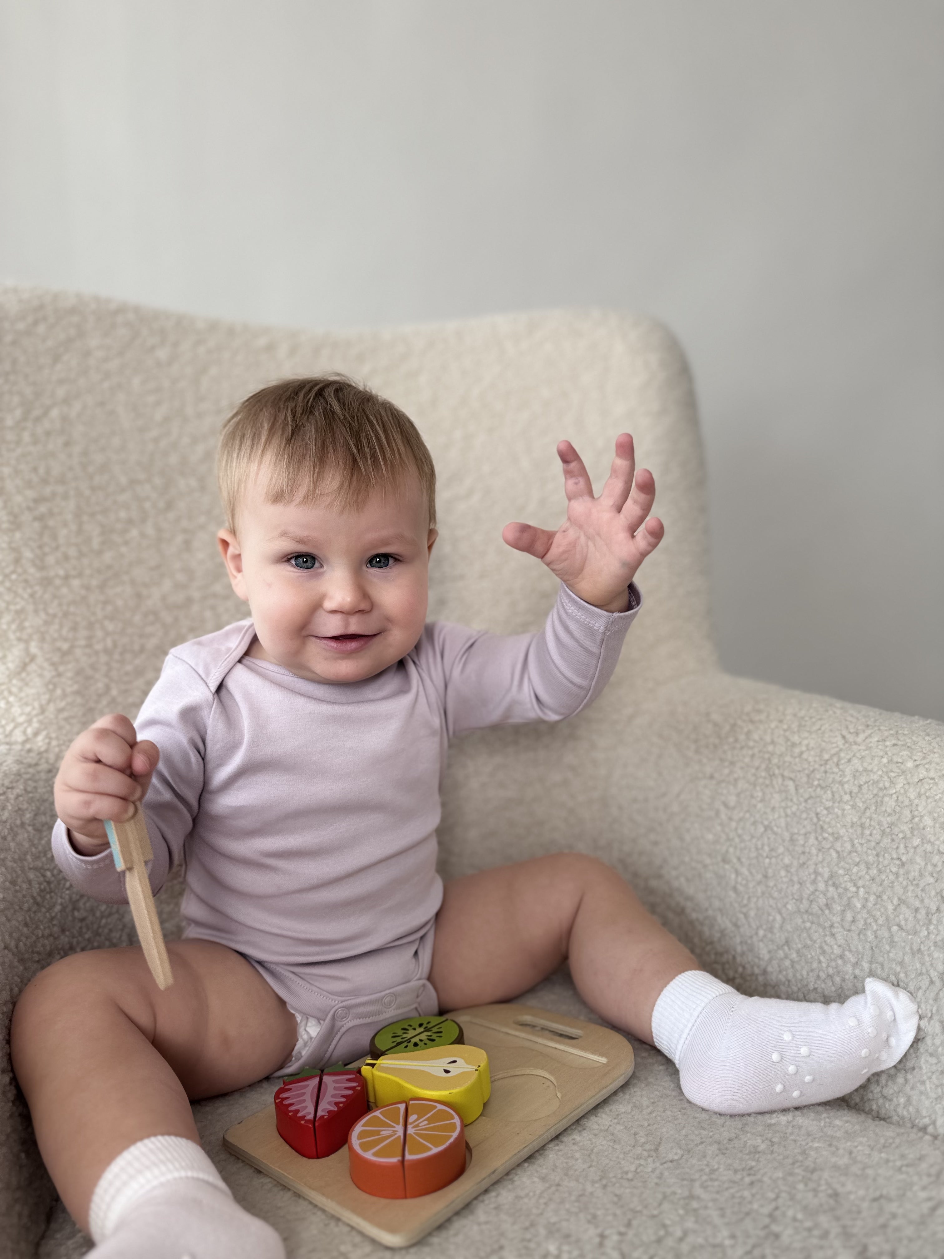 Farm 2 Pack GentleTouch Baby Long Sleeve Bodysuits – Perfect for Sensitive