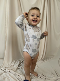 Mammoth 2 Pack GentleTouch Baby Long Sleeve Bodysuits