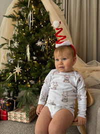 Little Deer GentleTouch Baby Long Sleeve Bodysuits – Perfect for Sensitive Skin