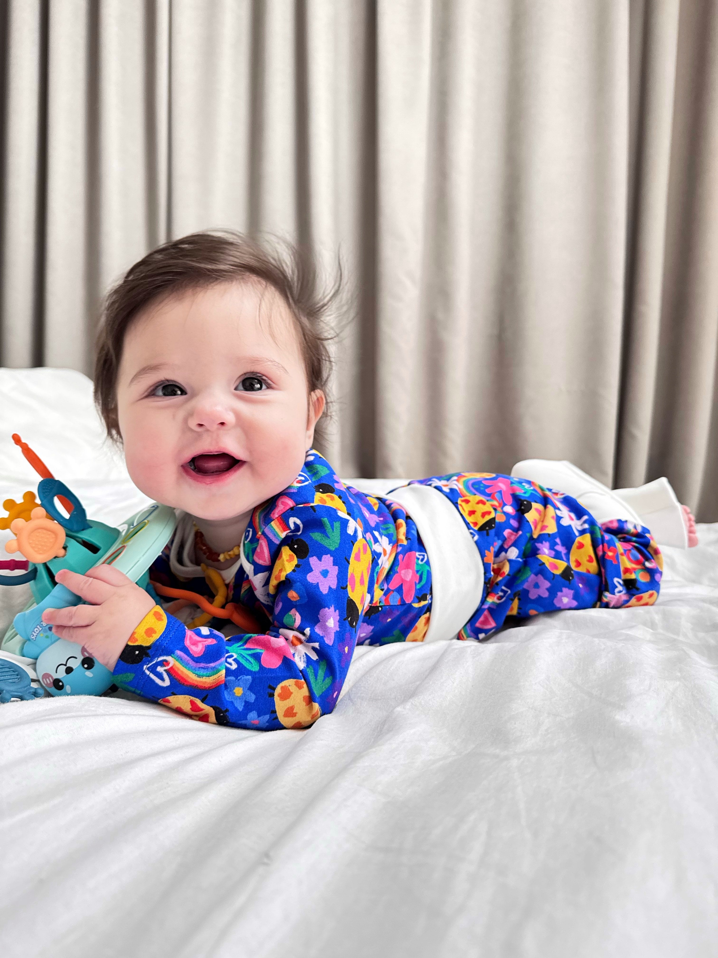 Baby set "Little ladybugs" (Gentle Touch fabric)