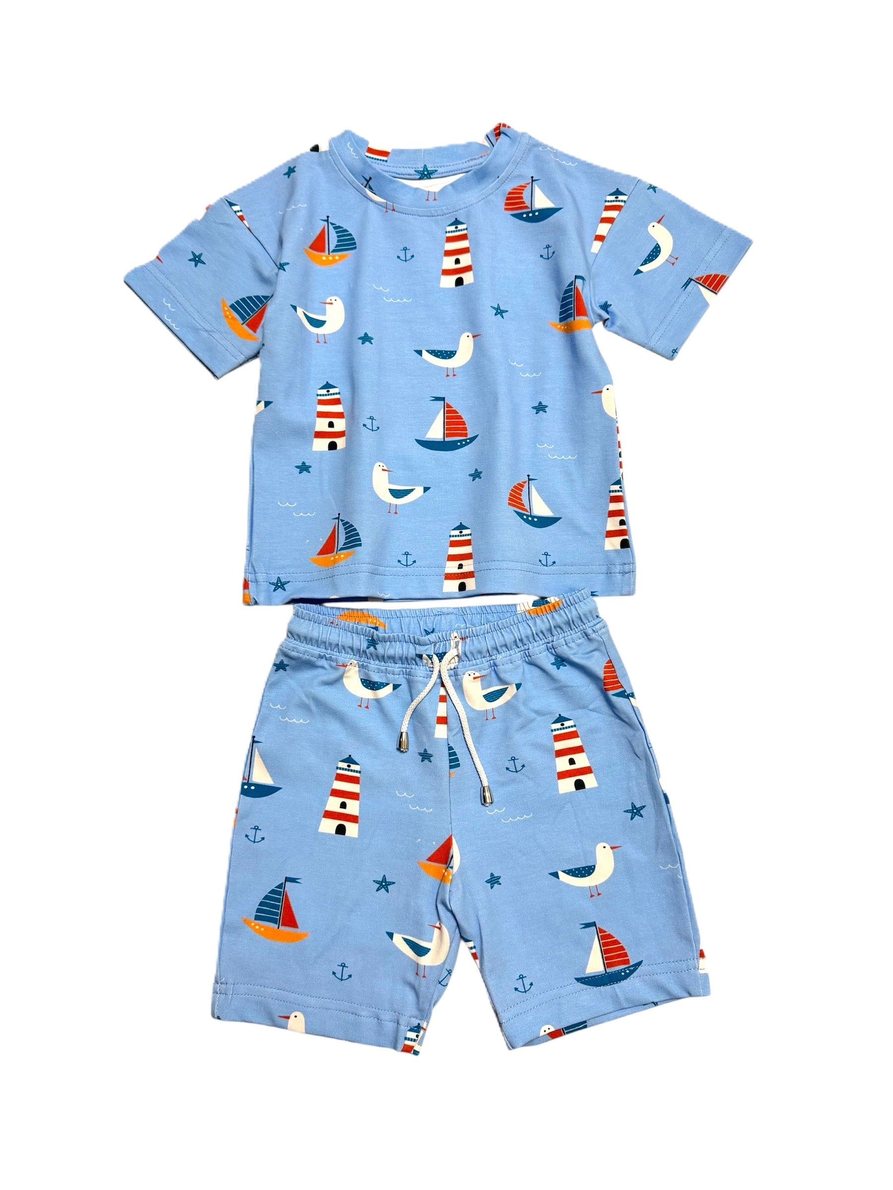 Summer Boys Set Seaside Explorer (T-shirt and shorts)