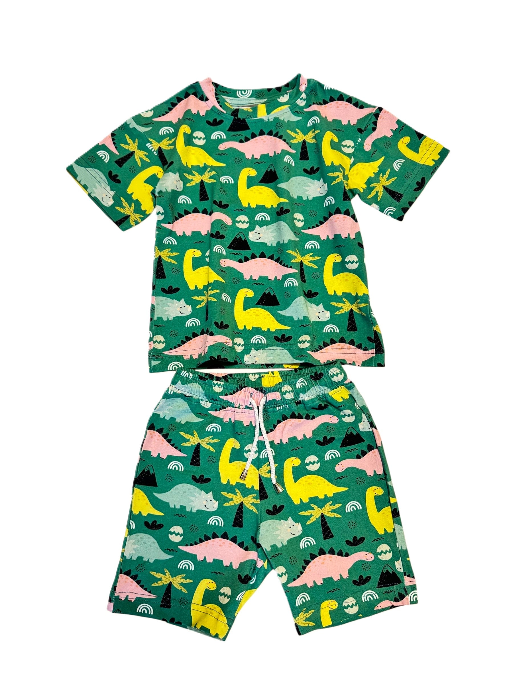 Summer Boys Set Dino Days (T-shirt and shorts)