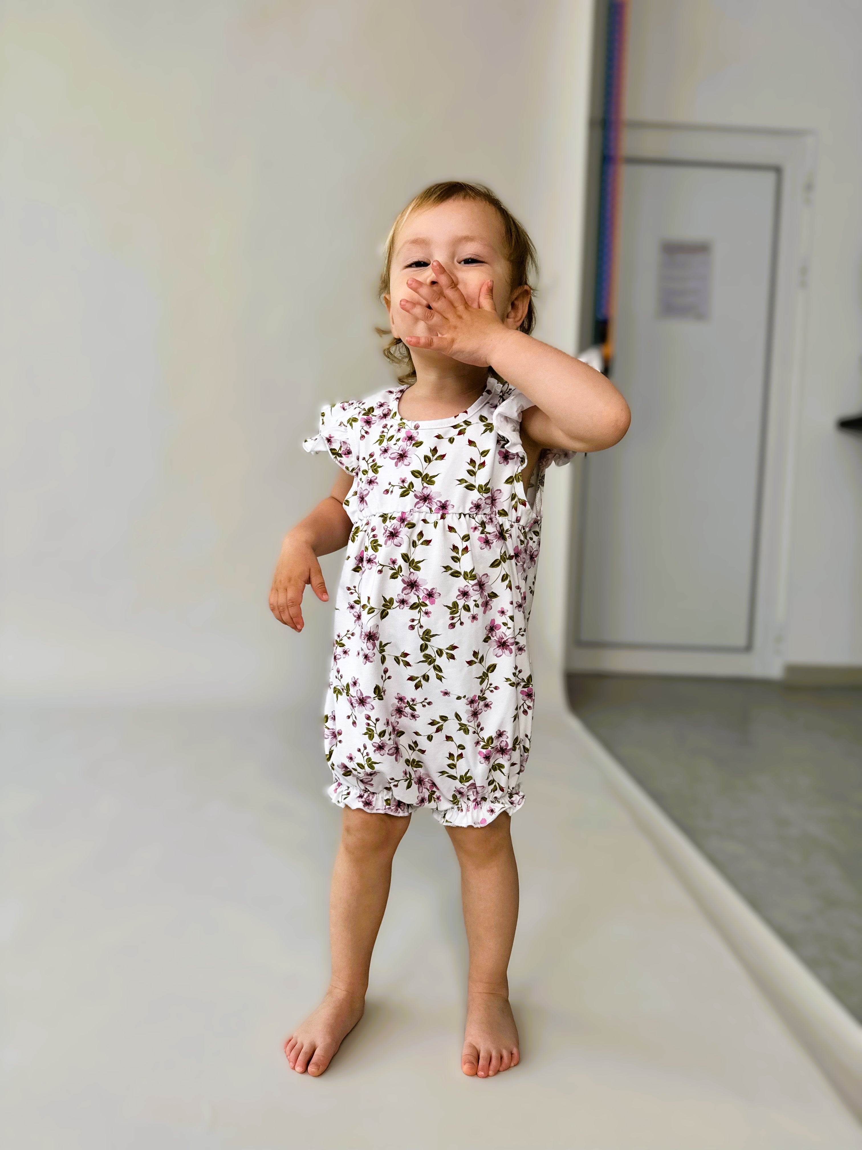Flowers GentleTouch Baby Summer Romper
