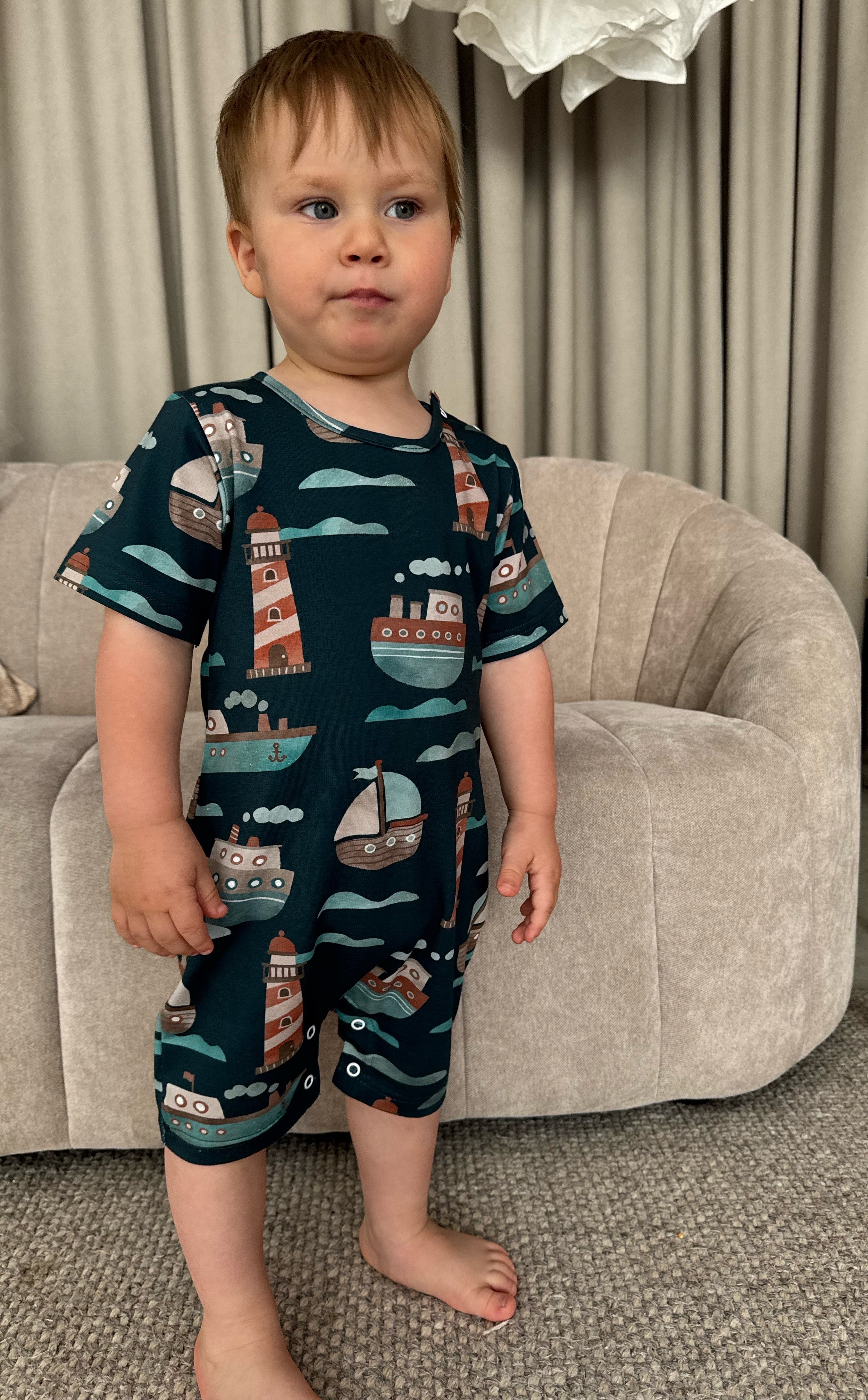 Ship GentleTouch Baby Summer Romper